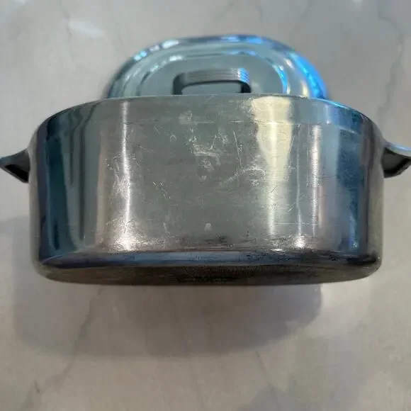 Vintage GHC Magnalite 4265 Cast Auminum Roaster Dutch Oven 8QT Made in the USA - Picture 6 of 12